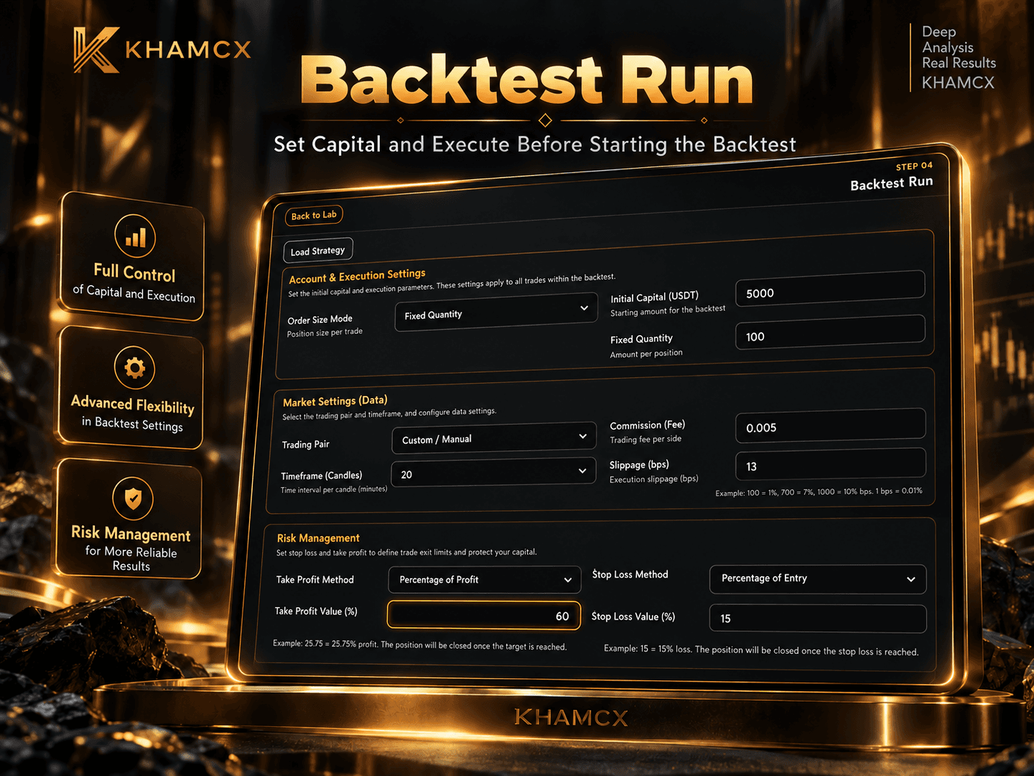 Backtest run