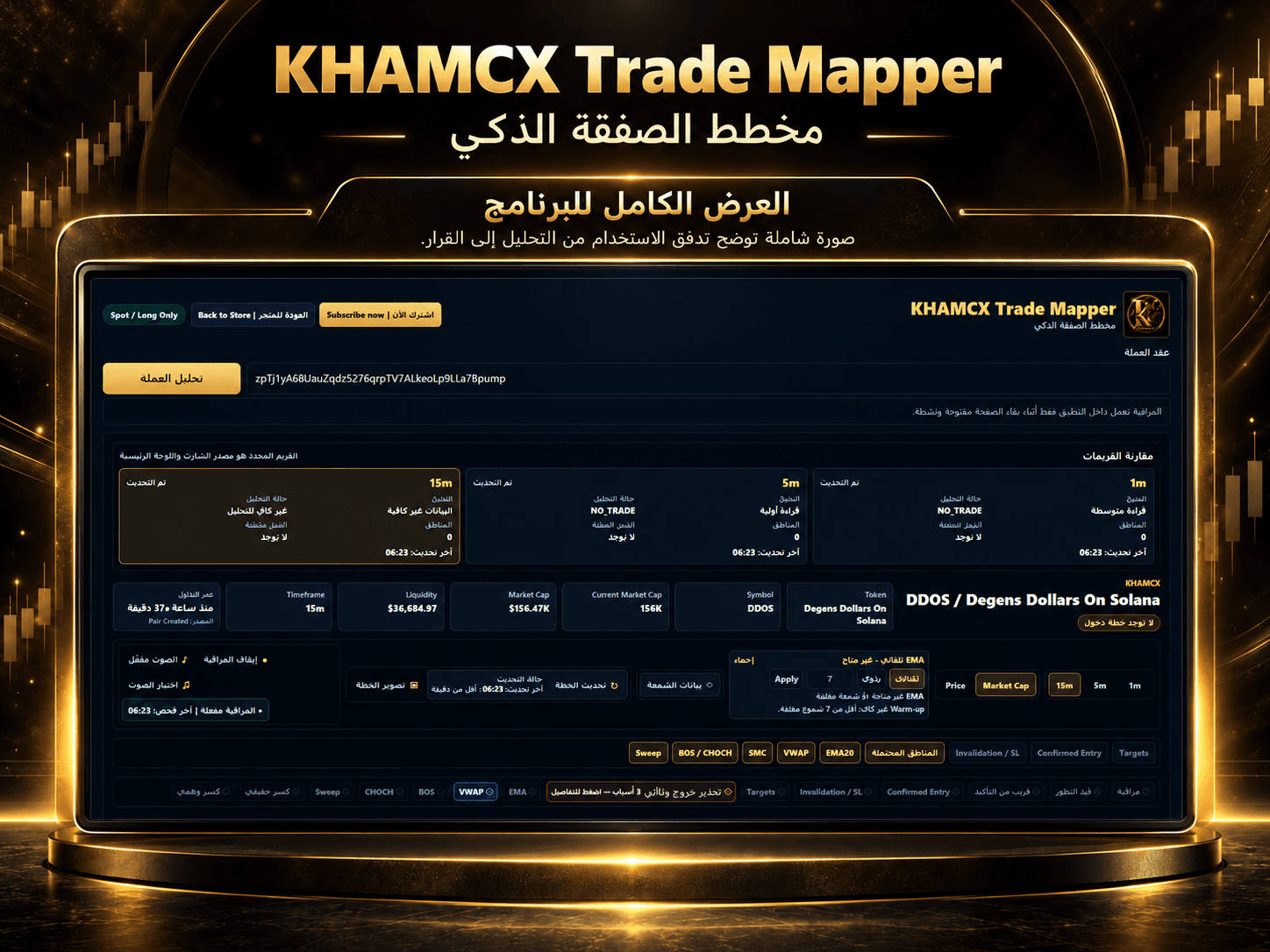 عرض شامل لبرنامج KHAMCX Trade Mapper
